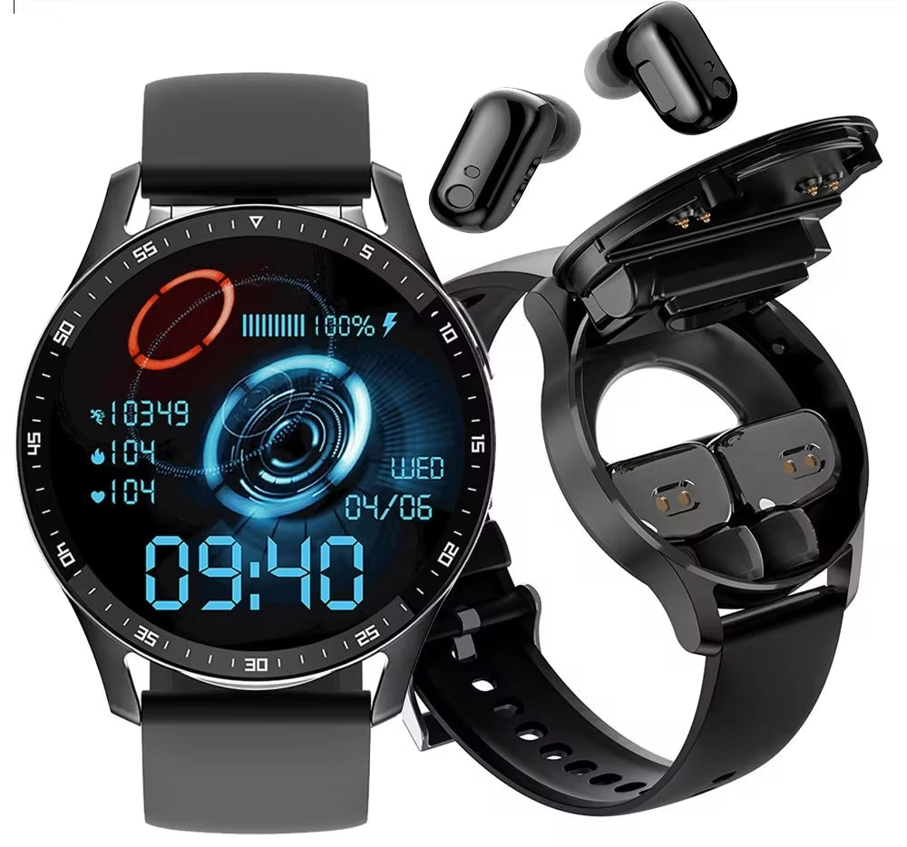 X7 Smart Watch & TWS Earbuds: Your Ultimate Fitness Companion with Heart Rate Monitoring and Bluetooth Connectivity