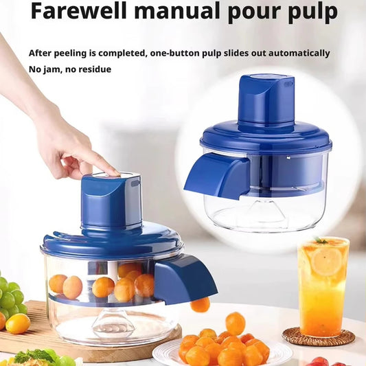 Revolutionary Automatic Electric Grape Peeler - Effortless Fruit Skin Remover for Berries and More!